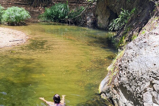2 Hours Trekking Waterfall Tour in Tobago - Climbing toward Tobago’s waterfall