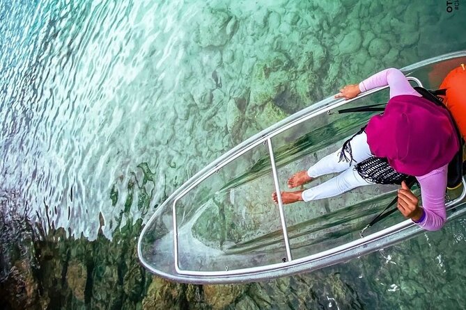 Clear Kayaking in Tobago - Starting at Swallows Beach
