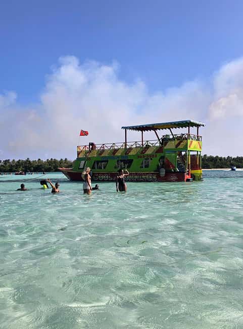 Tobago: Buccoo Reef and Nylon Pool Boat Tour with Transfer - No Man’s Land adds a relaxed finish