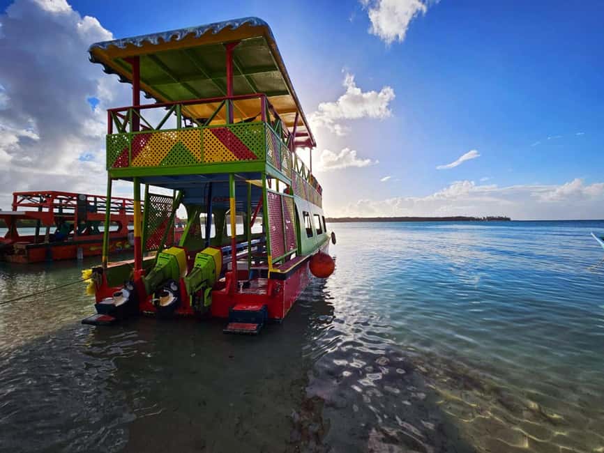 Tobago: Coral Reef Boat Tour with BBQ and Transfer - Key points at a glance
