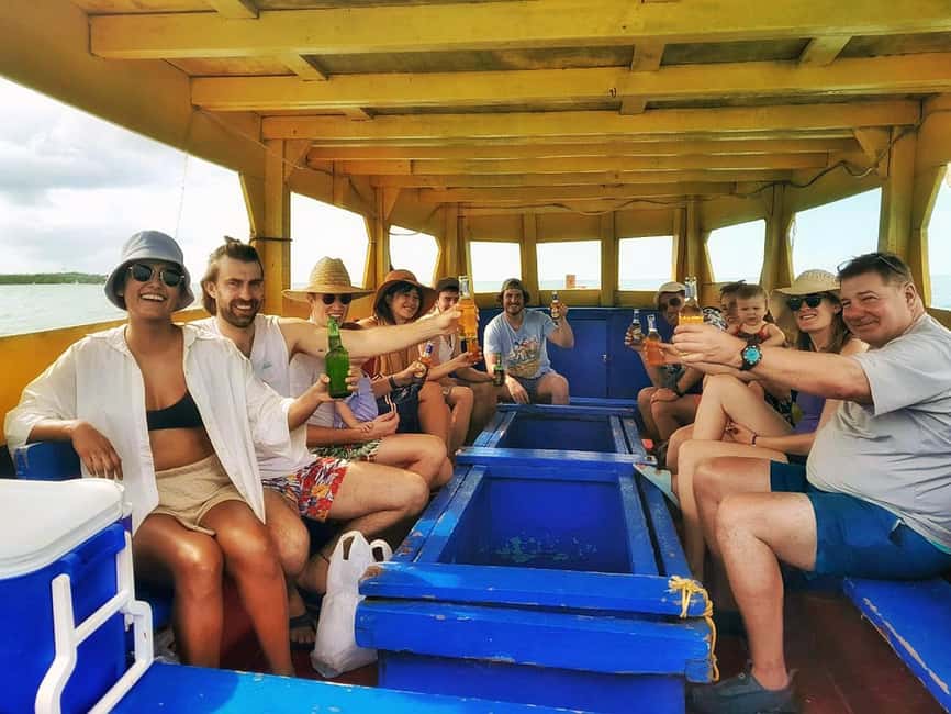 Tobago: Coral Reef Boat Tour with BBQ and Transfer - Starting at Buccoo Beach by glass-bottom boat