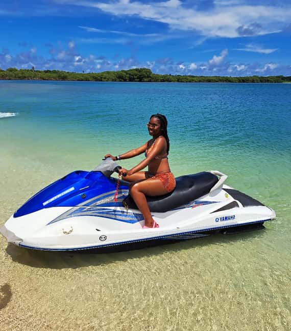 Tobago: Jet Ski Rental for 2 People - The 30-minute route toward Buccoo Reef