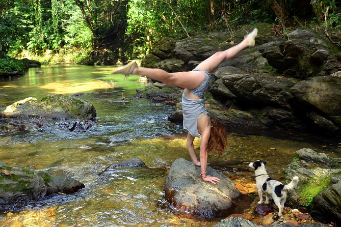 Trinidad Rainforest Hike to Waterfall - Maracas Bay and the first north-coast view